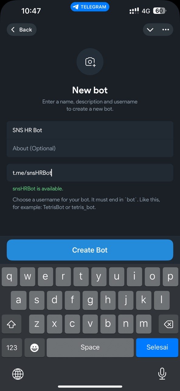 Choosing a username that ends in bot